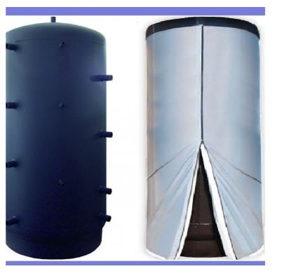 Ballon émaillé 1500 Litres - Eau Chaude Sanitaire SG(S) - Isolation en mousse polyuréthane - Produit par Galmet_0