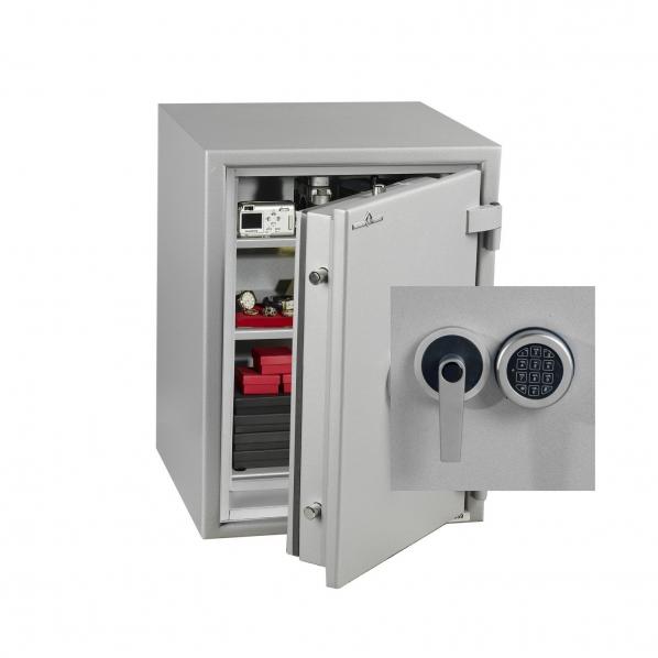 Coffre-fort anti-feu et anti-vol Protect Duo 60 litres - Code ou clé - HARTMANN TRESORE_0