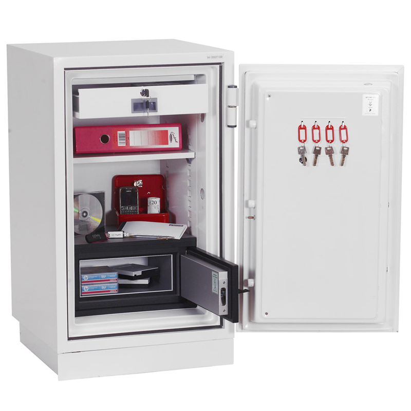 Coffre ignifuge Data Combi DS2502E Phoenix - haute sécurité, résistance au feu 120 min, capacité 84L_0