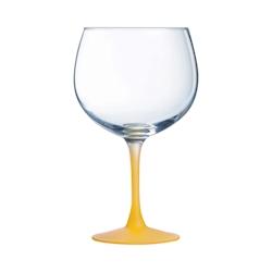 De 6 verres à pied Summer Pop 70 cl mimosa -  Boite Jaune Rond Verre Luminarc - jaune verre 3106233001184_0