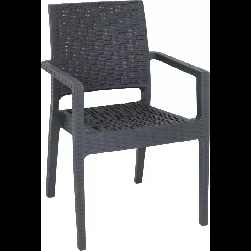 Fauteuil de restaurant IBIZA en polypropylène - Réf. 00670014BC - Contemporain et empilable_0