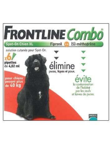 FRONTLINE COMBO CHIEN 40 - 60 KG MÉRIAL