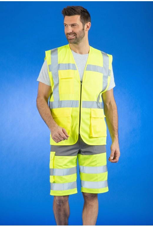 Gilets multi-poches Visio haute visibilité classe 2 - GLTMPHVVSJN-DM03_0