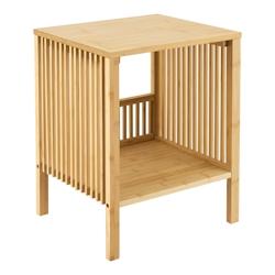 Helloshop26 - Table d'appoint bambou 50 x 38,5 x 33 cm naturel 03_0008656 - 3001945247762_0