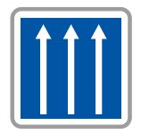 Panneau de signalisation indication de conditions particulières de circulation - C24a ex.5_0