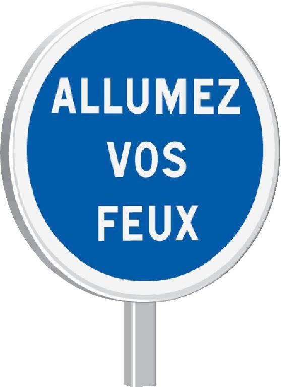 Panneaux permanents Taliasign B 450 mm classe 1 - PPTLGLV1B29-TL01/P_0