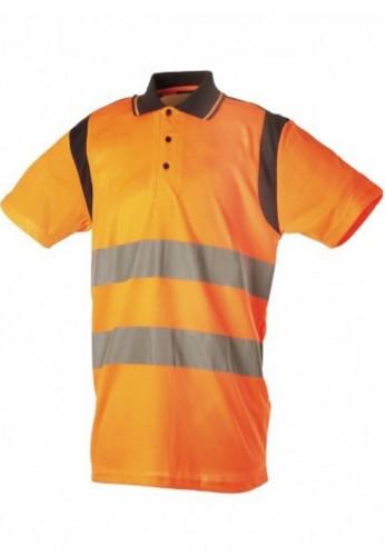 Polo haute visibilité - léger et confortable - 55% coton, 45% polyester - modèle PAULO_0