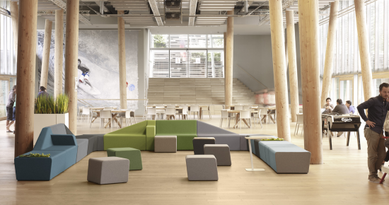 Sièges d'accueil - Banquettes et chauffeuses pour espace détente et réception_0