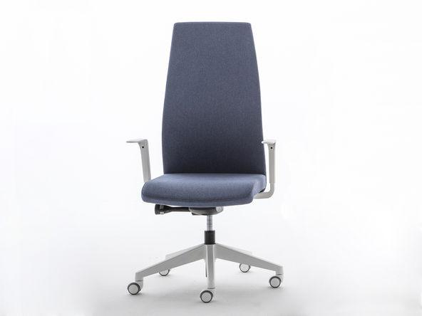 Fauteuil de direction SmartOffice avec dossier haut, mécanisme synchrone et accoudoirs 1D_0