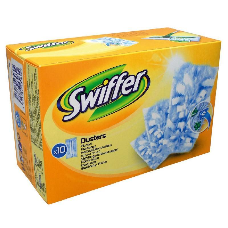 SWIFFER KIT DE 10 PLUMEAUX POUR RECHARGE SWIFFER