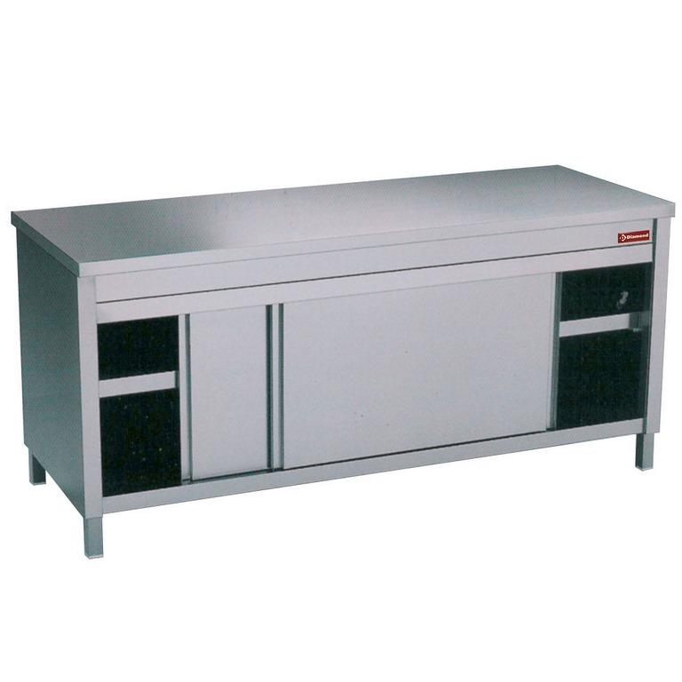 Table sur armoire - portes coulissantes - 1200x700x880/900 mm - TA127/U_0