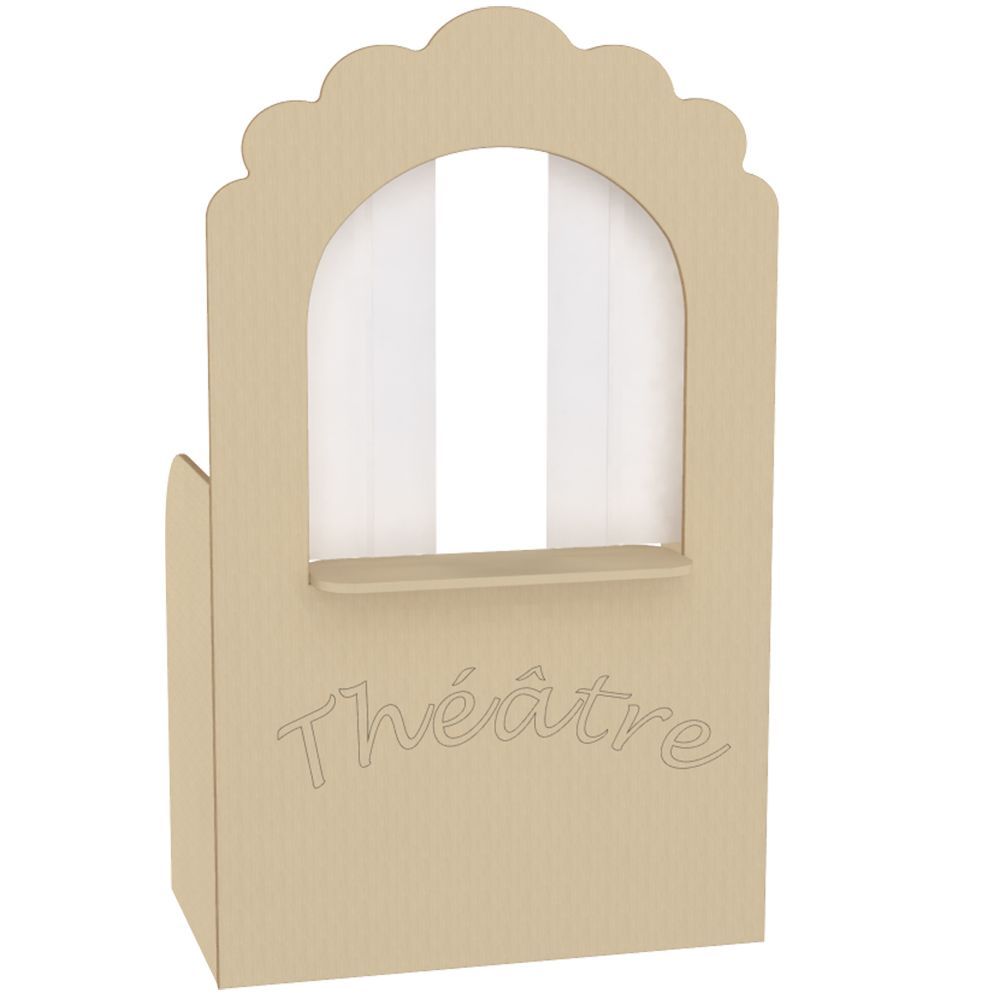 Théâtre 2 - Ensemble avec façade et tablette - Réf. R.EA4 - Dimensions L900mm x H1500mm x P500mm_1