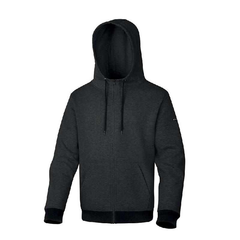 VESTE SWEAT AREZZO, COLORIS GRIS, TAILLE XL