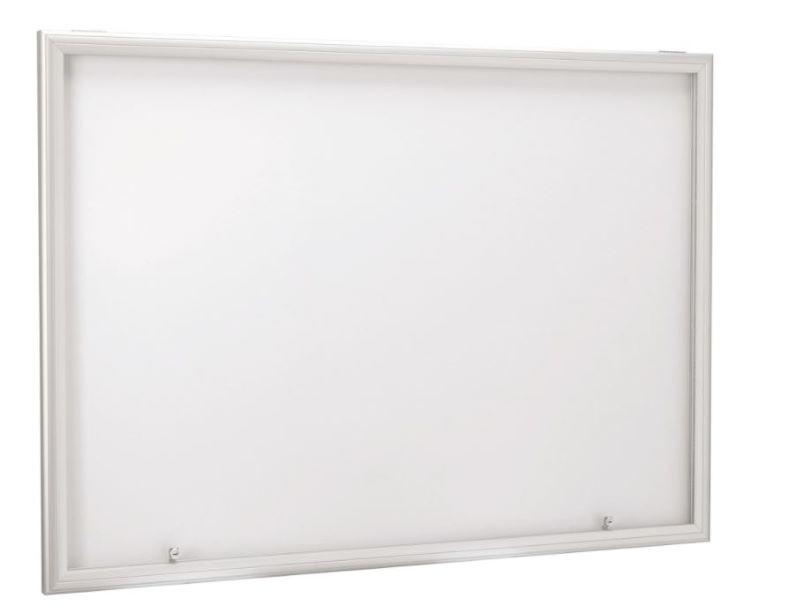 Vitrine extérieure 2000 - Porte levante avec cadre aluminium 75 mm et vitrage plexichocs_0