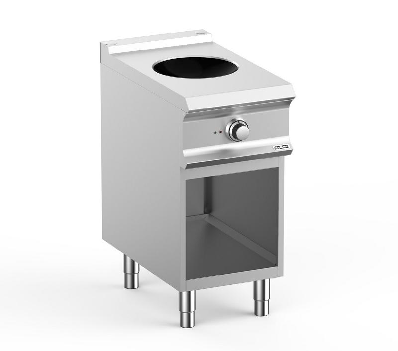 Wok induction professionnel - INW74A sur soubassement libre Domina Pro 700 - 5 kW - Ø300_0
