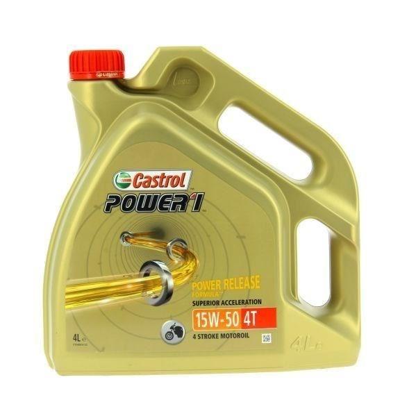 CASTROL HUILE MOTEUR POWER 1 4T 15W-50 - 4 L_0