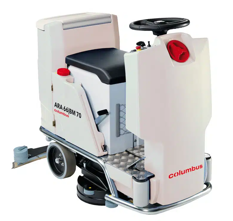 Autolaveuse autoportée ARA 66 BM 70 INOX - chargeur intégré - réservoir noBAC® - 70L - largeur de travail 66 cm_0