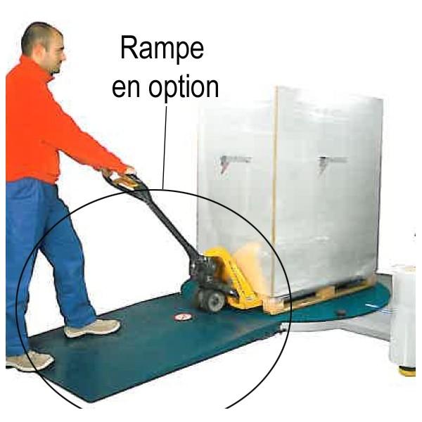 Banderoleuse à plateau tournant Ecoplat de base - Robopac - Fabrication européenne, économique et performante_0