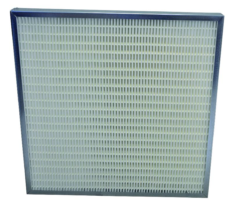 Filtre compact synthétique - sans fibres de verre - débit nominal exceptionnel - cadre acier_0