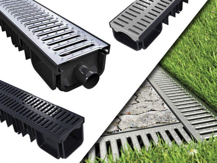 Caniveau pour terrasse