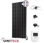 Kit solaire nautisme uniteck 100w 12v mppt inclinable_0