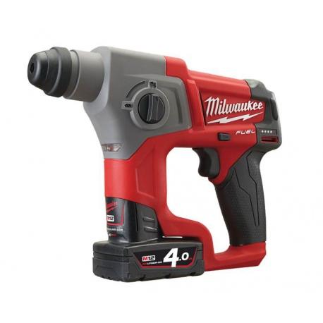 Perforateur SDS+ FUEL 12 Volts 2 modes Lithium - ion 1,1 Joules EPTA M12 CH-402C | 4933441475 Milwaukee_0