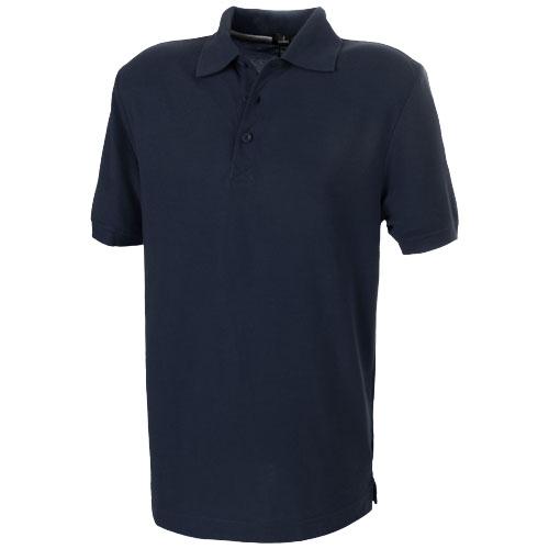 Polo manches courtes pour homme Crandall - Lavable à 60°C - Protection UV UPF 40+ - 65% Polyester, 35% Coton_0