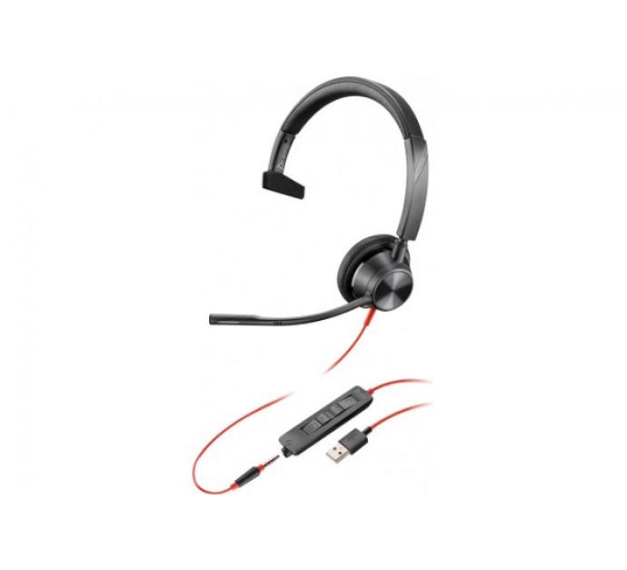 Poly Blackwire BW3315 - Casque USB-A + Jack avec 1 écouteur - Réf. 463315_0