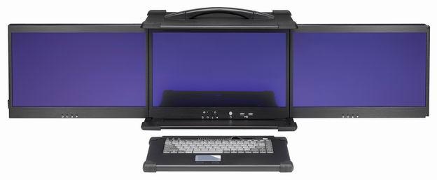 Ordinateur portable robuste ARIESYS R-STARP643-17WFRD - Écran LCD 17,3'' Full HD, verre trempé antireflet - Compatible carte mère Micro ATX_0