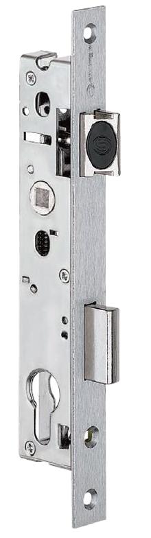 Serrure monopoint à larder pour profil étroit pêne dormant demi-tour 39mm - stremler - 2260.39.0 - 019096_0