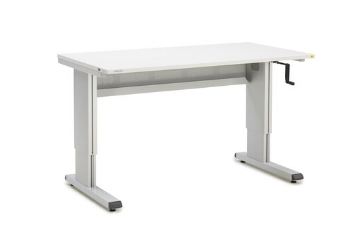 Table WB815 ESD 1500x800 mm réglage de la hauteur par manive_0