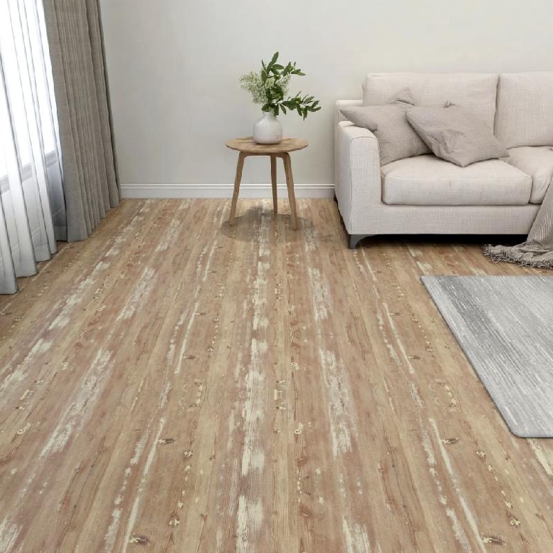 Vidaxl planches de plancher autoadhésives 20 pcs pvc 1,86 m² marron 330128_0