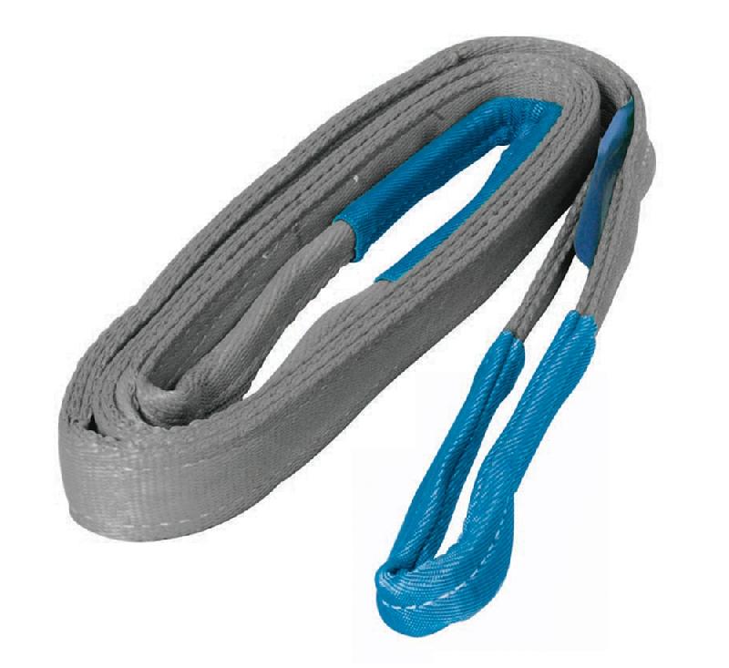 Élingue textile 4 tonnes - 3m - Silverline 250302 - résistante avec yeux renforcés_0