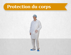 Blouse plp 40 g blanche à pressions avec poche avec elastique_0