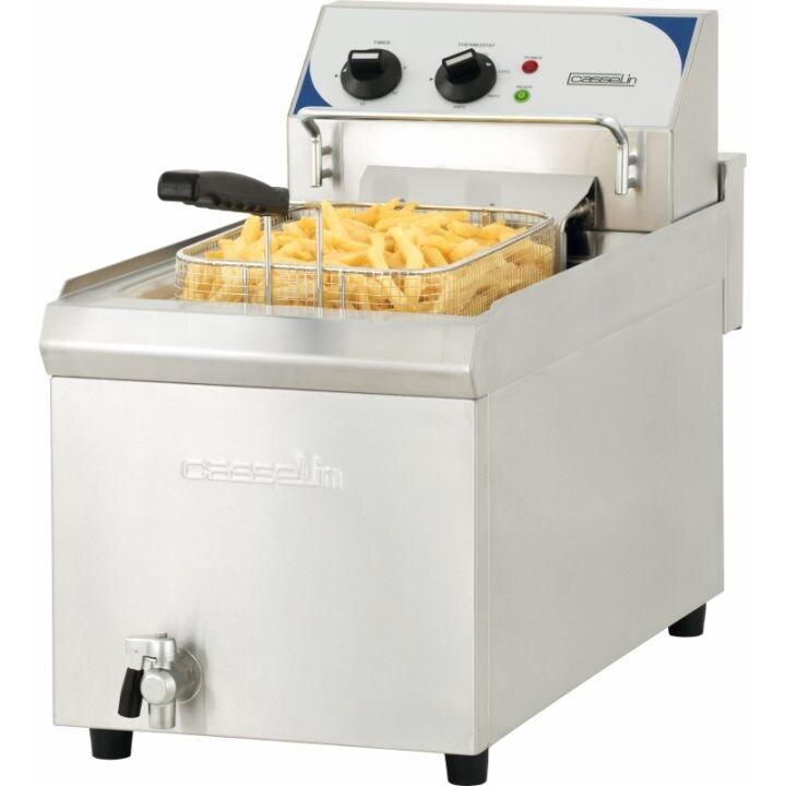 CASSELIN Friteuse inox électrique 10 Litres, 9000 W, 400 V - TRI - 3611630018470_0