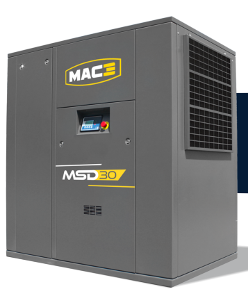 Compresseur à vis lubrifiée entraînement direct - mac 3 - msd_0
