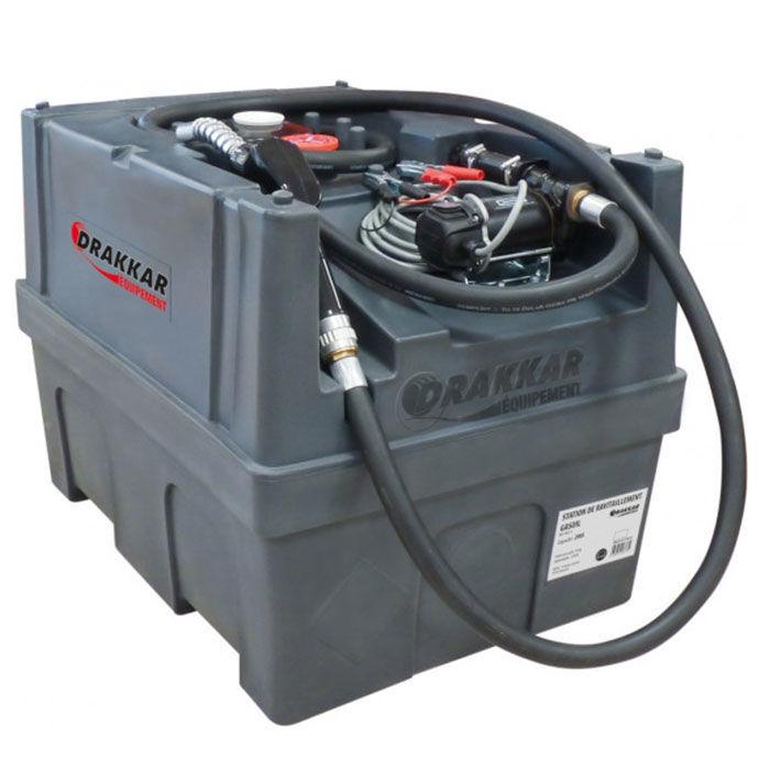 Cuves de ravitaillement 200 litres gasoil ou fuel DRAKKAR - pompe électrique auto-amorçante 12V - 11575815_0