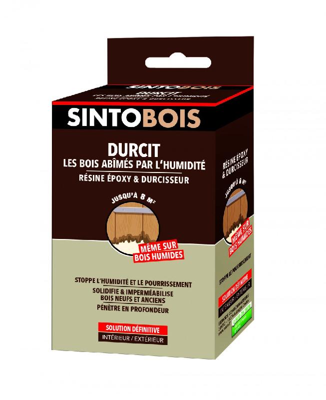 Durcisseur bois SINTO - 250 g - Résine époxy sans solvant et sans odeur pour réparation bois intérieur/extérieur_0