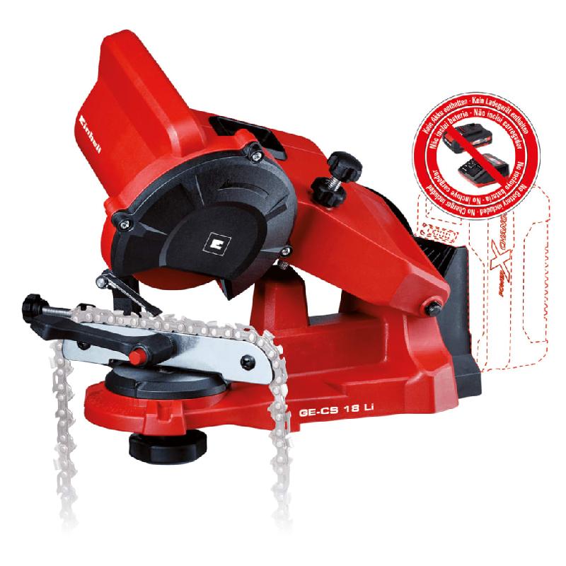 Einhell affûteur de tronçonneuse sans fil ge-cs 18 li - solo 4499940 406654_0