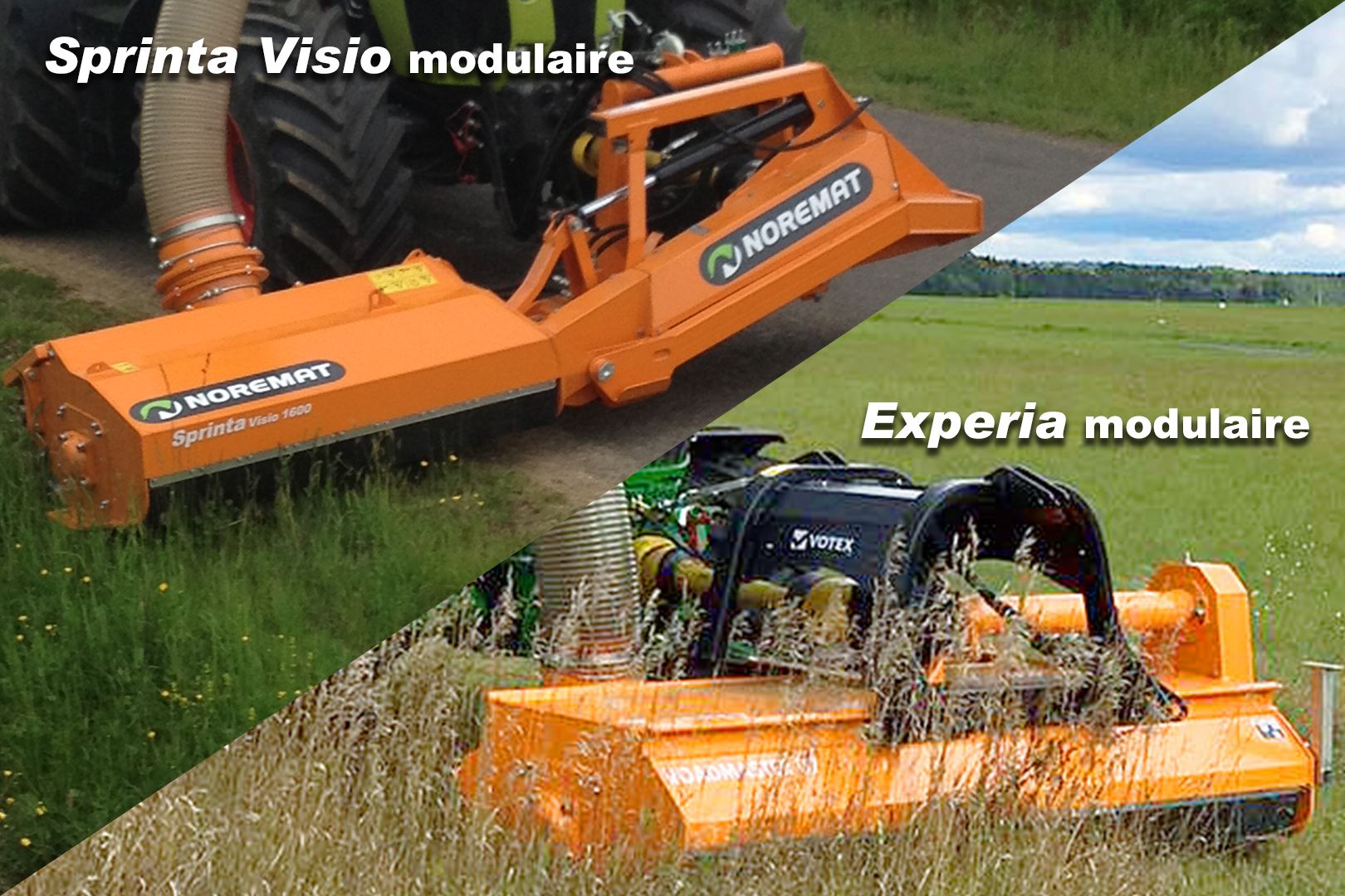 Experia & Sprinta modulaires - Broyeur forestier Noremat - Largeur de coupe réelle 2,17 à 2,53 m_0