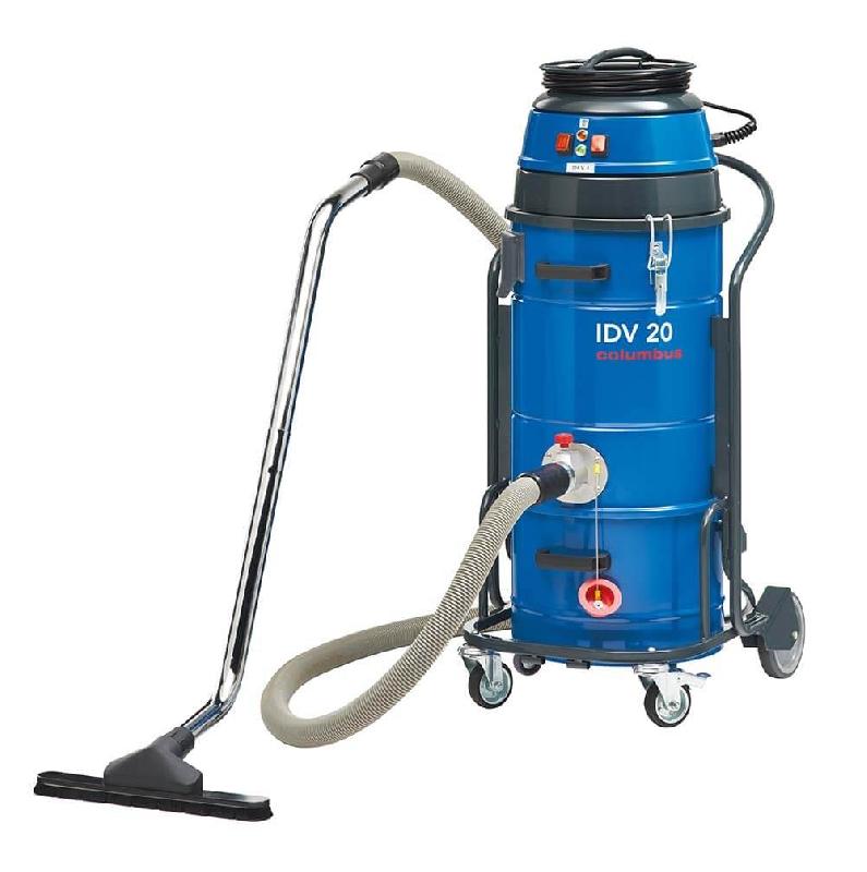 Aspirateur industriel IDV 20 - Columbus - 2 moteurs bypass - Filtration classe M et options HEPA/ATEX_0