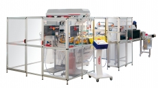 Machine de tampographie pour pots cosmétiques - jusqu'à 6 couleurs - convoyeur elliptique 18 stations_0