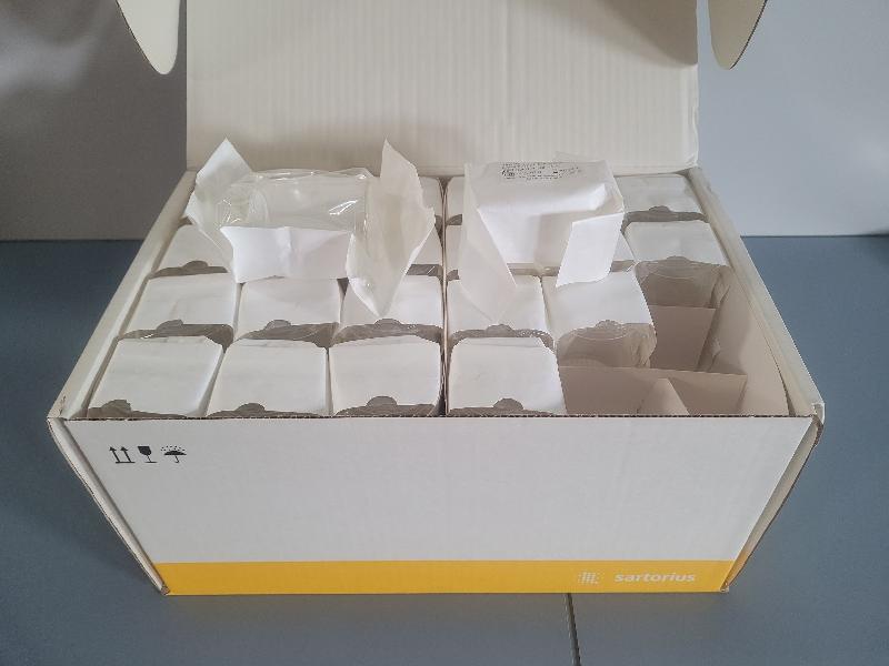 Moniteur Biosart 100, 100 ml, membrane CN, blanc-noir, 0,45 um, emballé individuellement, 47 pièces_0