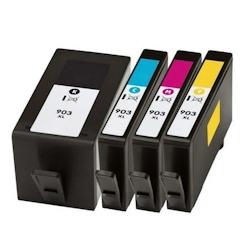 Pack de 4 cartouches d'encre authentique  HP 903 Noir et couleurs  - programme SECOND - multicolore 3701352380235_0
