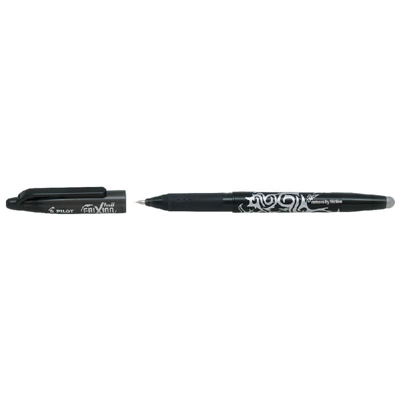 PILOT FRIXION BALL EFFAÇABLE GEL ENCRE BILLE STYLO FINE POINTE 0,7 MM NOIR