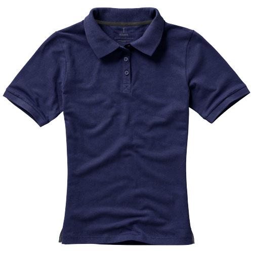 Polo manches courtes pour femme Calgary - 100% coton, maille piquée 200 g/m², col et poignets côte en tricot plat_0