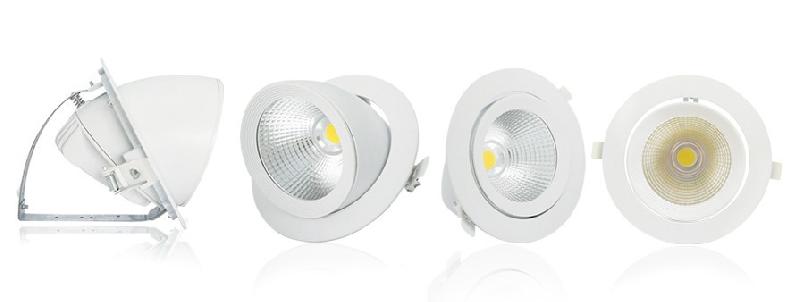 SPOT LED ESCARGOT ORIENTABLE 10W 4000°K VISION-EL 7675