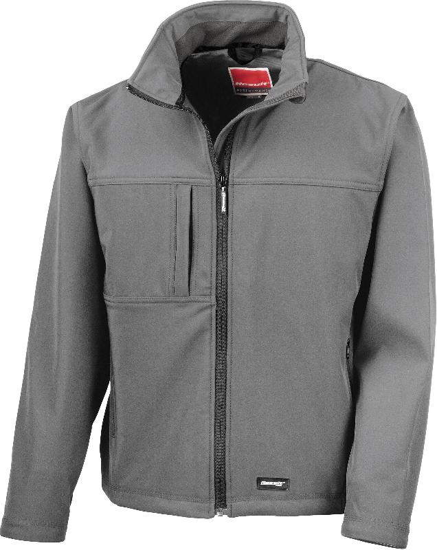 Veste softshell classic - 3 couches respirantes et imperméables - Poches multiples - Tailles S à XXL_0