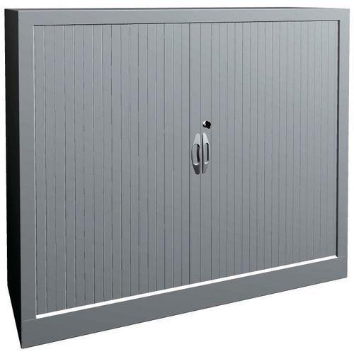 ARMOIRE À RIDEAUX 120 X 102 CM BLANC - MANUTAN COLLECTIVITÉS