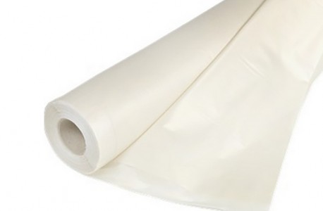 Bâche de protection amiante en Polyane THR PE 80µ / BLANC/ LARGEUR 3M - Réf 02T24080_0